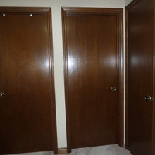 What to do with Doors Trim and Baseboard in Upper Level??