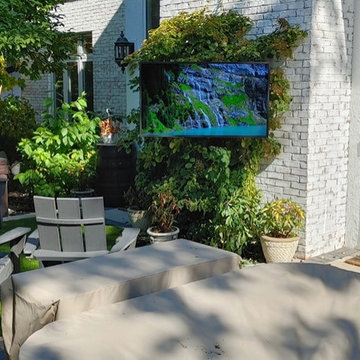 Backyard living with Samsung Terrace