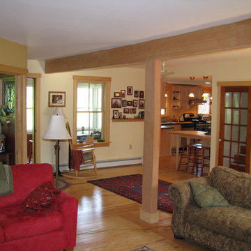 After the walls were removed