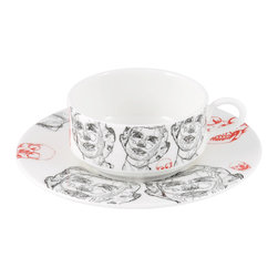 The New English - The New English Ador Mocha Cup and Saucer - Dinnerware