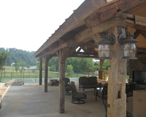 Vintage Barn Beam Pavilion
