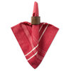 DII Tango Red French Chambray Napkin, Set of 6