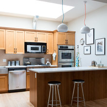 oak kitchen