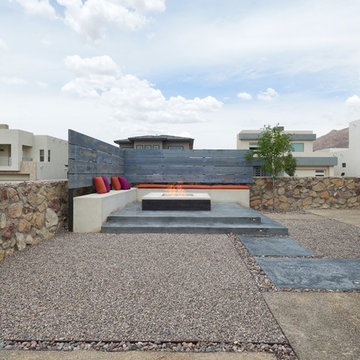 Westside El Paso Contemporary Outdoor Living