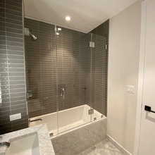 Bath Tub Shower Glass