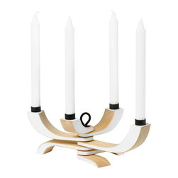 Design House Stockholm Nordic Light - 4 Arm - White - Candle Holders & Candelabra
