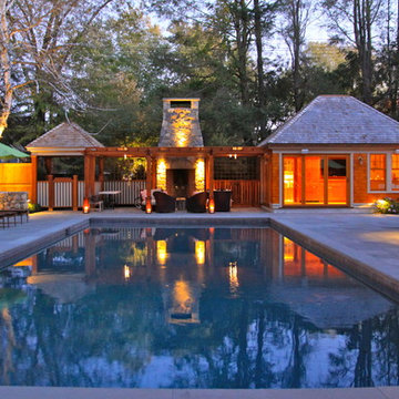 Landscape & Lighting to Highlight Pool & Patio Features!- Dedham, MA