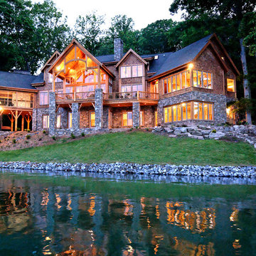 Luxury Lake Retreat - Architectural Designs House Plan 26600GG
