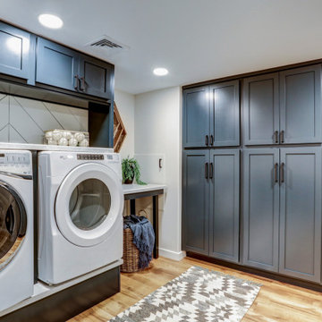 Lancaster Basement Remodel with Laundry Room