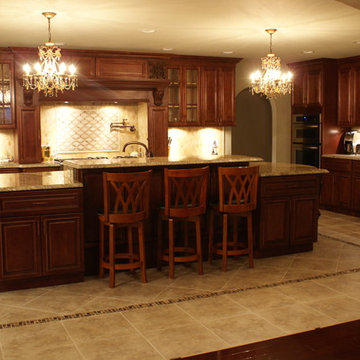 Glazed Cherry Cabinets