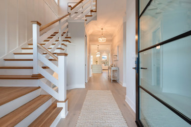 Farmhouse home design photo in Other