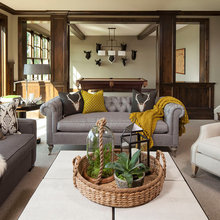 basement family room