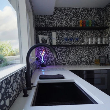 Kitchen Remodel: The Monochrome Kitchen, A Bold and Modern Design
