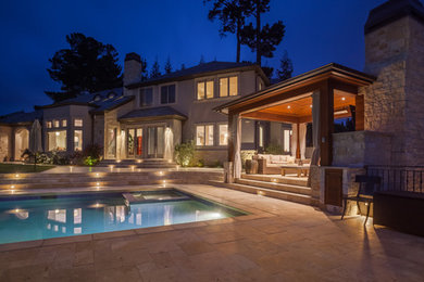 Inspiration for a transitional pool in San Francisco.