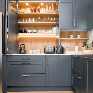 Grey Bespoke Kitchen with Modern Twist