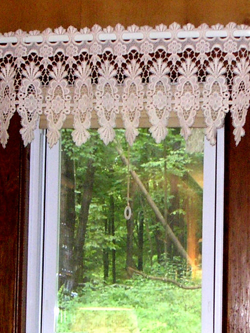 Macrame Ring Lace Macrame Ring Lace Curtains