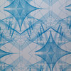 Blue Space and Time Wallpaper, Silver