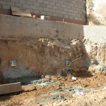 Cimentación especial. Pantalla de micropilotes y muro de pantalla.