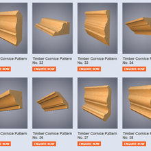 Timber Cornice