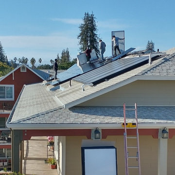 Mountain View CA, 68 kWh Sol-Ark Battery Backup, 43 kW Qcell Solar Installation
