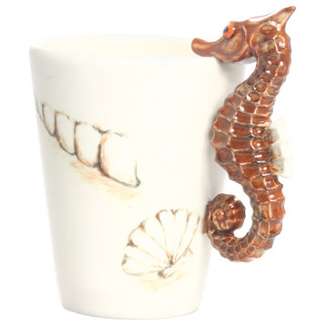 Sea Horse 3D Ceramic Mug