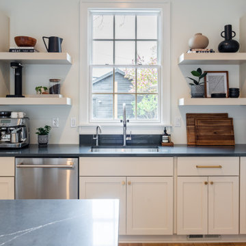 Chic Contemporary German Village Ohio Kitchen Remodel