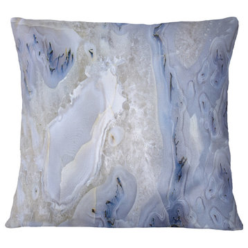 Agate Stone Background Abstract Throw Pillow, 18"x18"