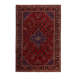 PERSISK MIX Tapis, poils ras, fait main - Area Rugs