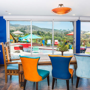 Houzz Tour: Color Explodes at This Foul-Mouth Surfer's Malibu Beach Hou
