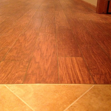Porcelain Floor Tile - Simulated Wood Flooring