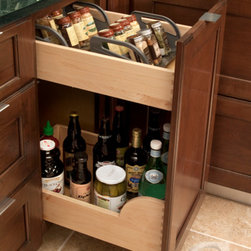 Base Cabinet with Pull Out Storage and Removable Spice Tray Modification - Products
