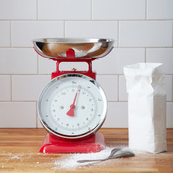 red retro kitchen scales - Kitchen Scales