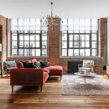 New York Style Loft Apartment | Arc + Oak Interiors