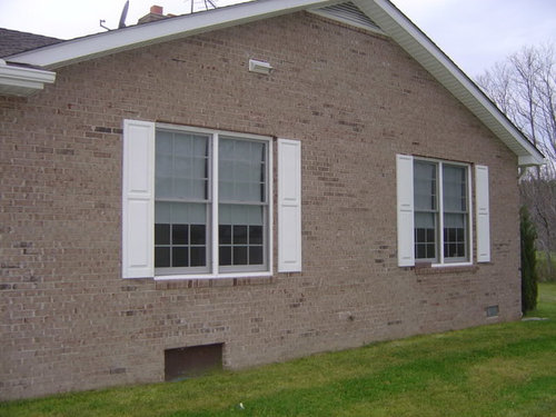Design Question For Replacing Windows In Brick Veneer House
