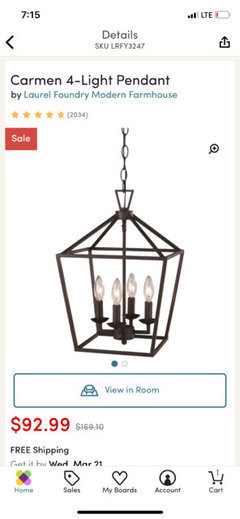 Laurel foundry shop carmen 6 light