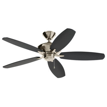 Kichler 330160 Renew 52" 5 Blade Indoor Ceiling Fan - Brushed Stainless Steel