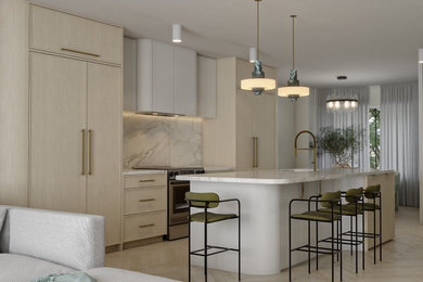 Trendy kitchen photo in Toronto