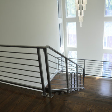 Interior Welded Horizontal Railing