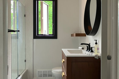 Inspiration for a bathroom remodel in Denver