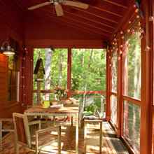 Carolina Jessamine Cottage Rustic Porch Atlanta By Our