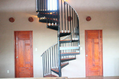 Inspiration for a staircase remodel in Albuquerque