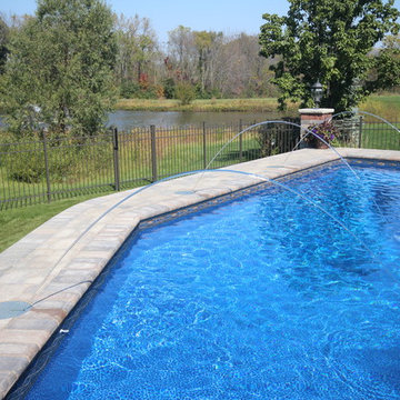 Custom Lazy L Steel Pool