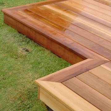 Western Red Cedar Deck by Green Onion