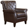 GDF Studio Solvang Leather Club Chair