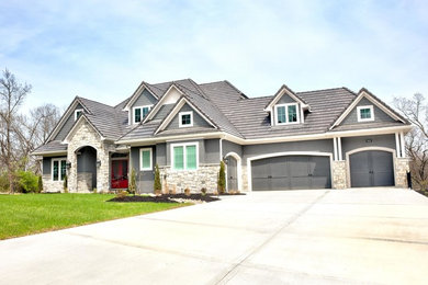 Inspiration for an exterior home remodel in Kansas City