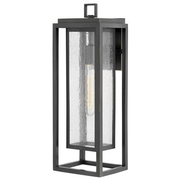 Hinkley 20" Republic Large Outdoor Wall Mount Lantern, Oil-Rubbed Bronze