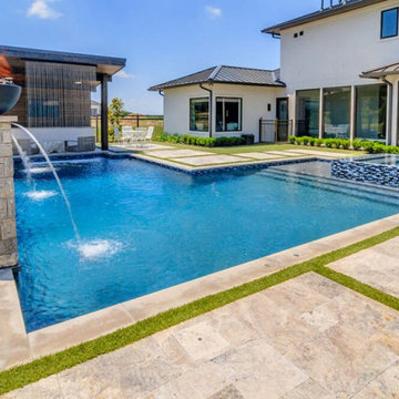 Geometric Pool Designs Dallas, Highland Park & Plano