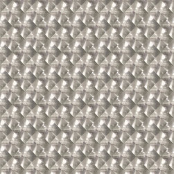 Nikolai Taupe Optical - Wallpaper