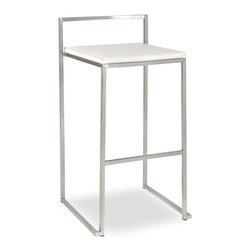 Lapin Stackable Stool | White (Set of 4) - Bar Stools And Counter Stools