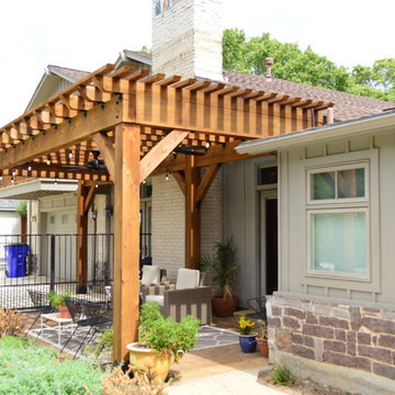 Farmer's Branch, TX, Custom Patio and Pergola